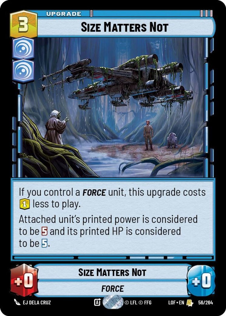 Size Matters Not, Legends of the Force · 056/264