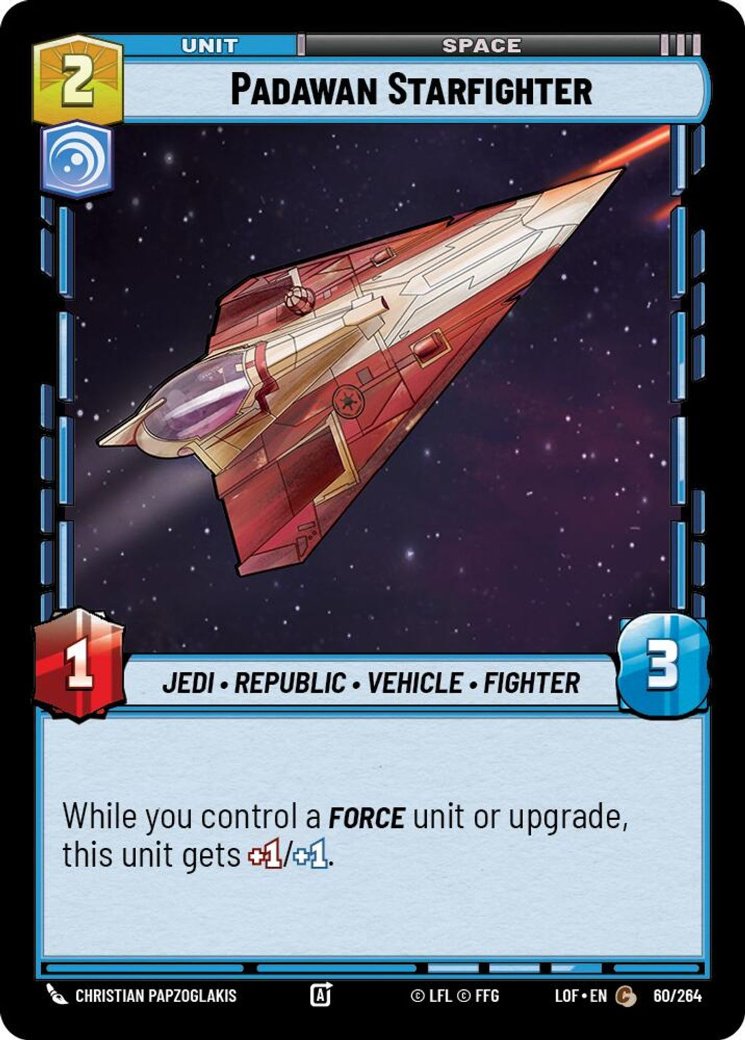 Padawan Starfighter, Legends of the Force · 060/264