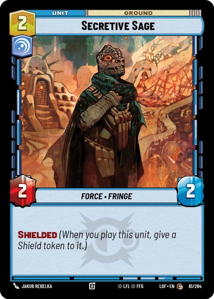 Secretive Sage, Legends of the Force · 061/264