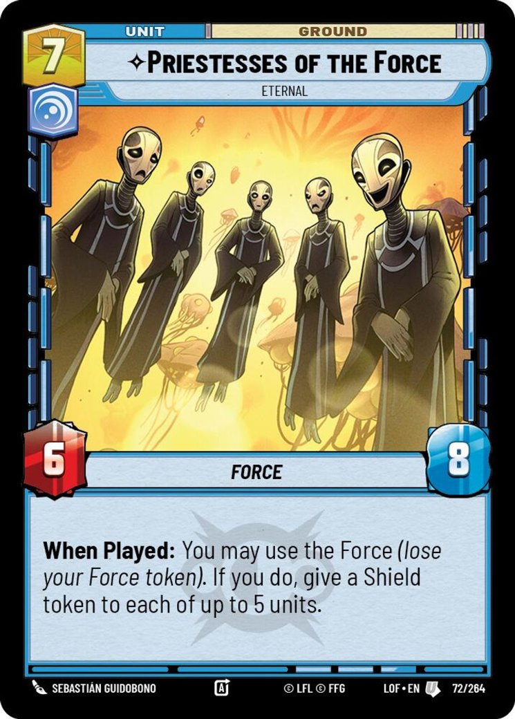 Priestesses of the Force - Eternal, Legends of the Force · 072/264