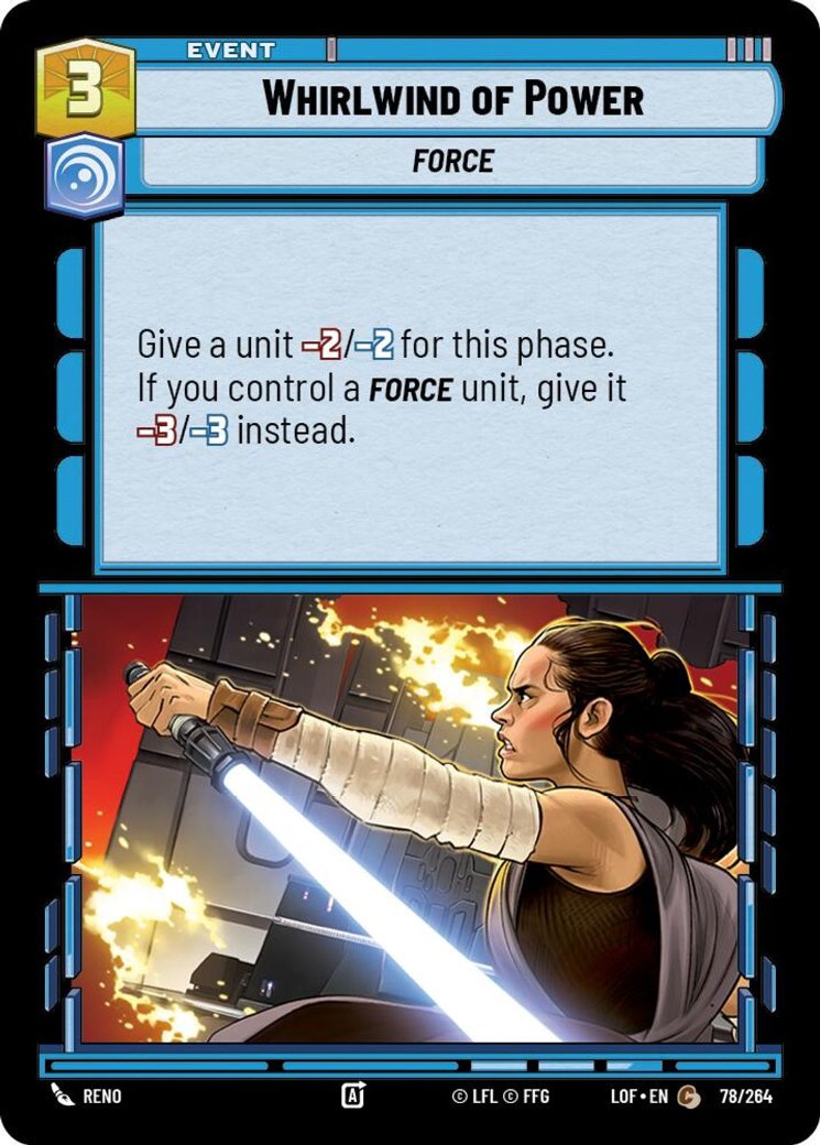 Whirlwind of Power, Legends of the Force · 078/264