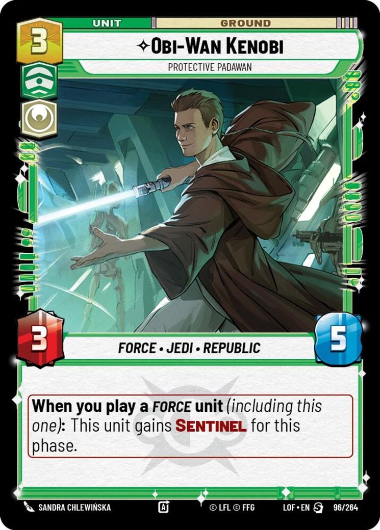 Obi-Wan Kenobi - Protective Padawan, Legends of the Force · 096/264