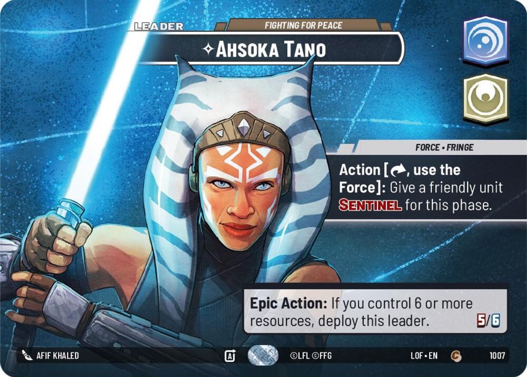 Ahsoka Tano - Fighting For Peace, Legends of the Force · 1007