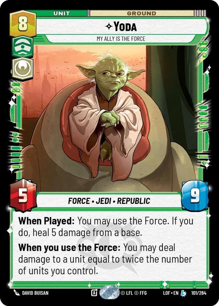 Yoda - My Ally is the Force, Legends of the Force · 101/264