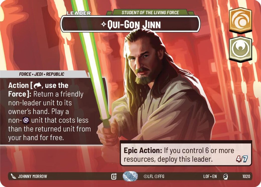 Qui-Gon Jinn - Student of the Living Force, Legends of the Force · 1020
