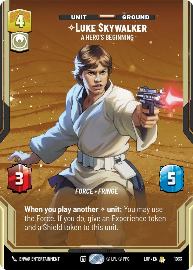 Luke Skywalker - A Hero's Beginning, Legends of the Force · 1033