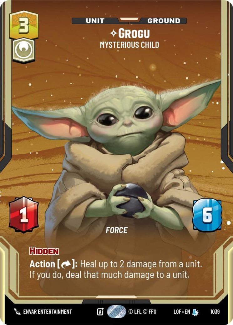 Grogu - Mysterious Child, Legends of the Force · 1039