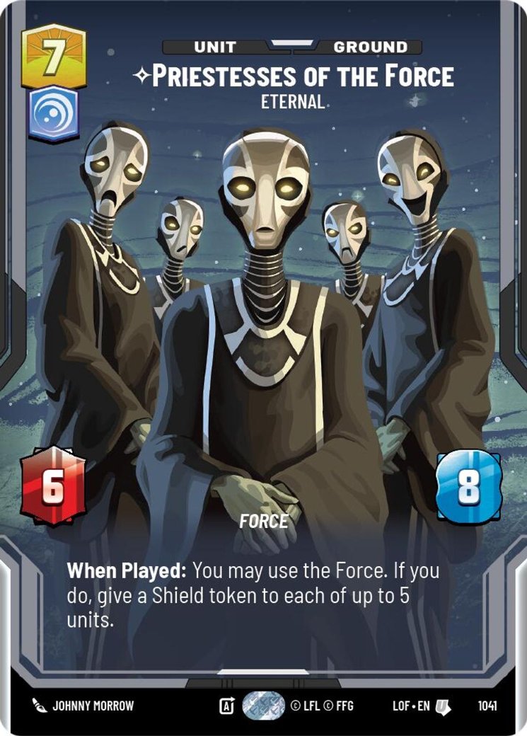 Priestesses of the Force - Eternal, Legends of the Force · 1041