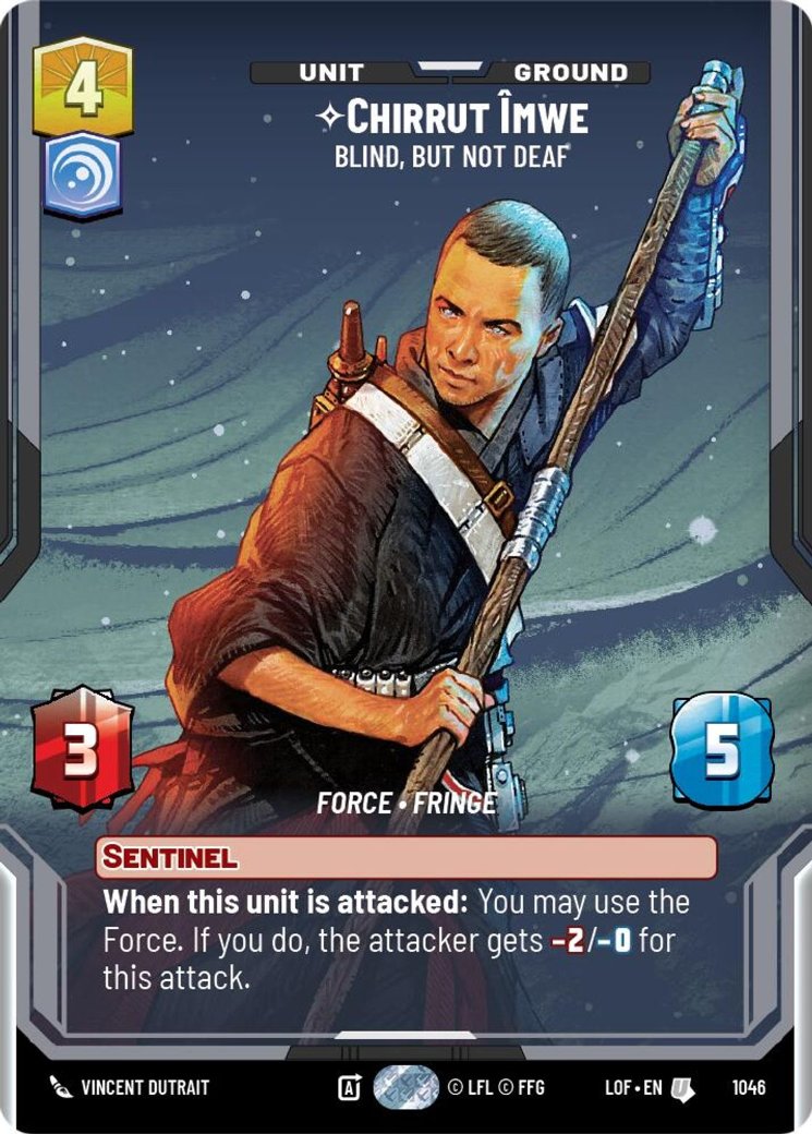 Chirrut Imwe - Blind, but not Deaf, Legends of the Force · 1046