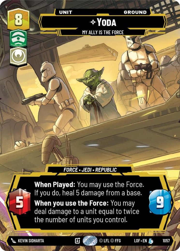 Yoda - My Ally is the Force, Legends of the Force · 1057