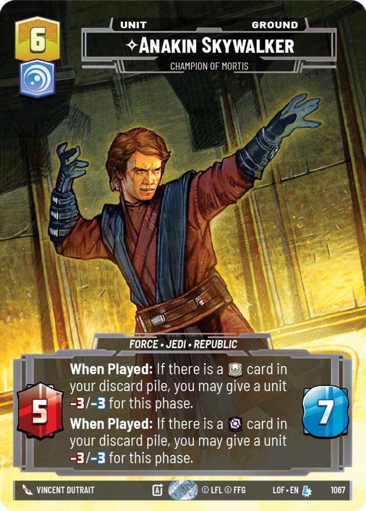 Anakin Skywalker - Champion of Mortis, Legends of the Force · 1067