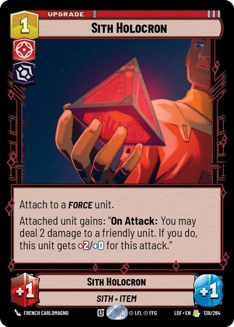 Sith Holocron, Legends of the Force · 138/264