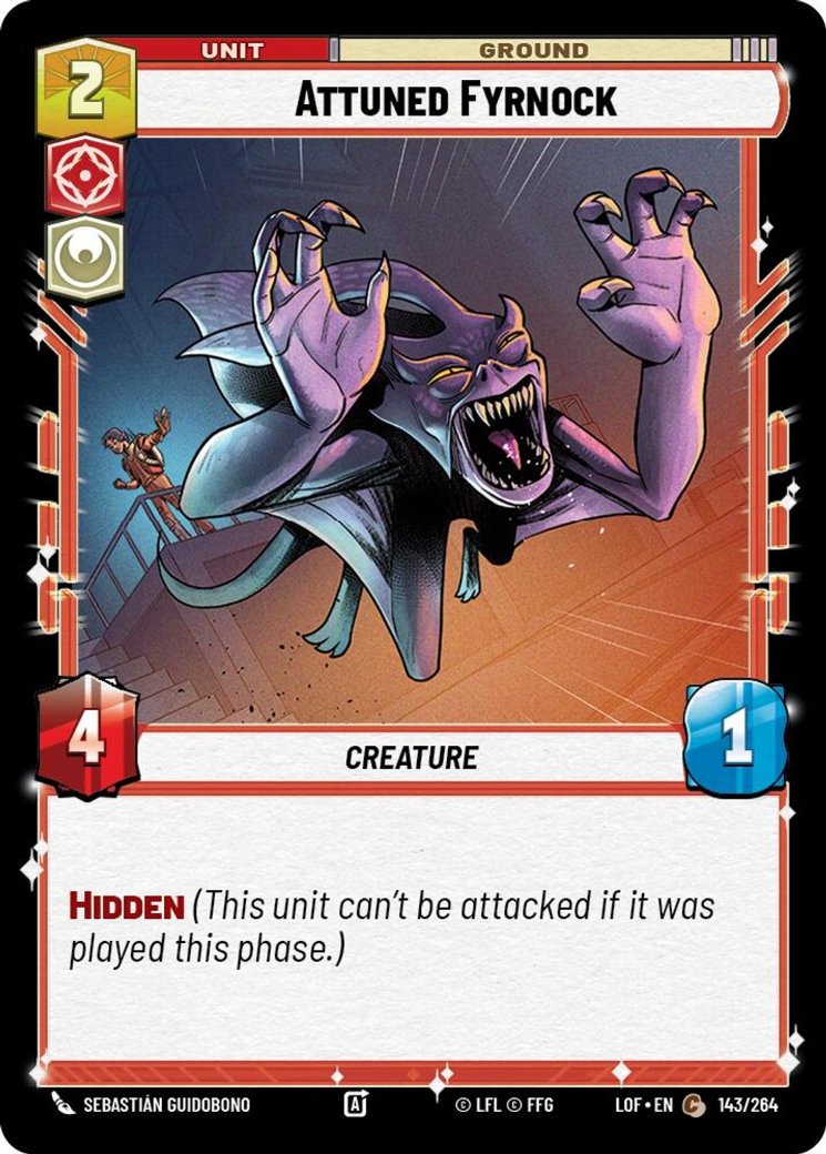 Attuned Fyrnock, Legends of the Force · 143/264