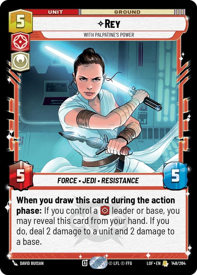 Rey - With Palpatine's Power, Legends of the Force · 148/264