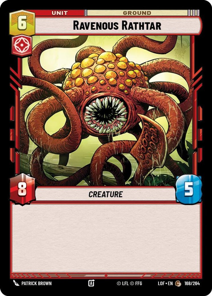 Ravenous Rathtar, Legends of the Force · 168/264