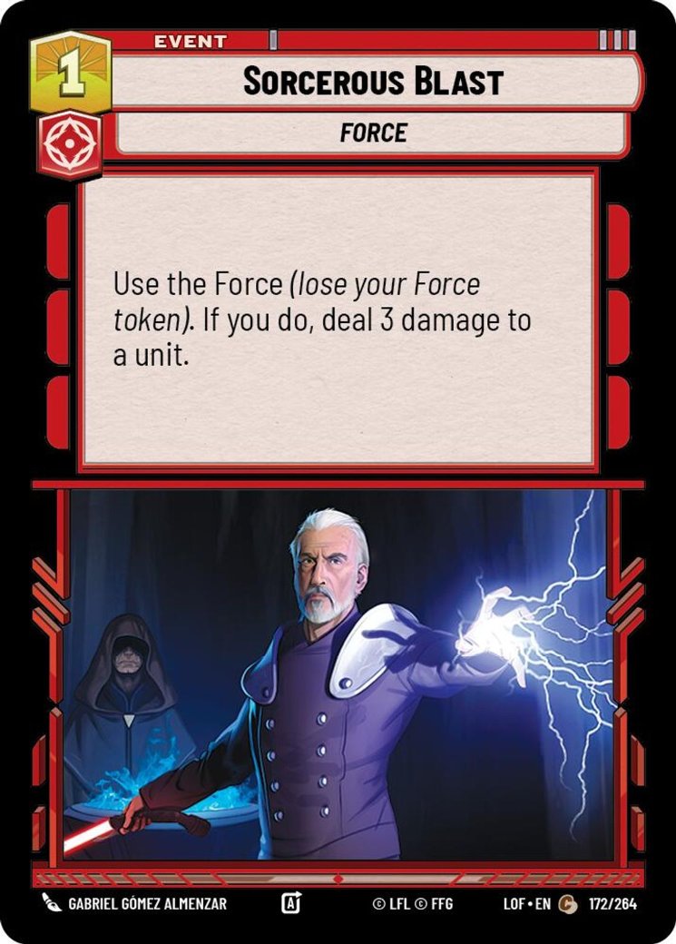 Sorcerous Blast, Legends of the Force · 172/264