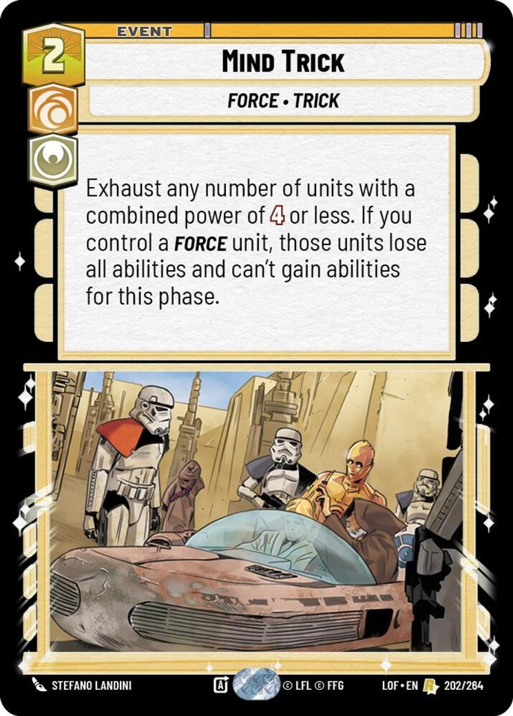 Mind Trick, Legends of the Force · 202/264