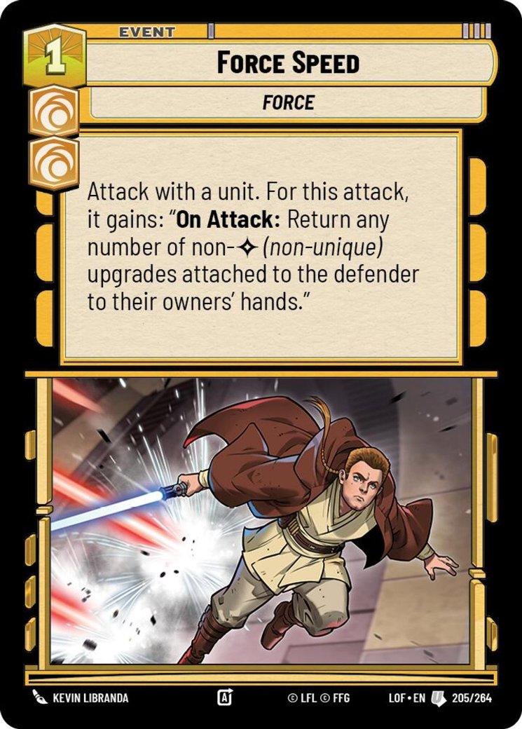 Force Speed, Legends of the Force · 205/264