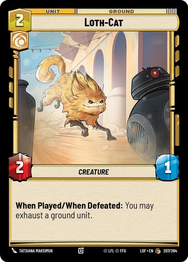 Loth-Cat, Legends of the Force · 207/264
