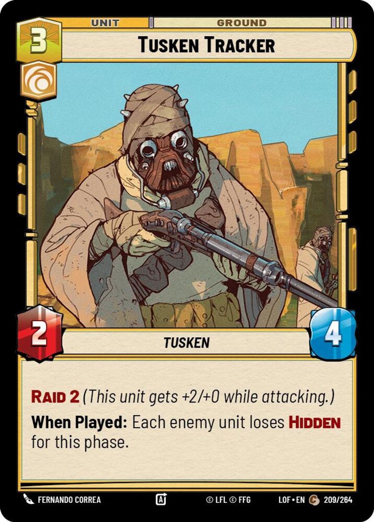 Tusken Tracker, Legends of the Force · 209/264
