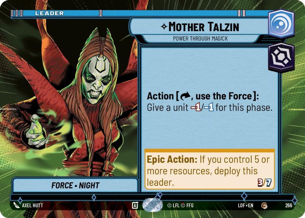 Mother Talzin - Power Through Magick, Legends of the Force · 266