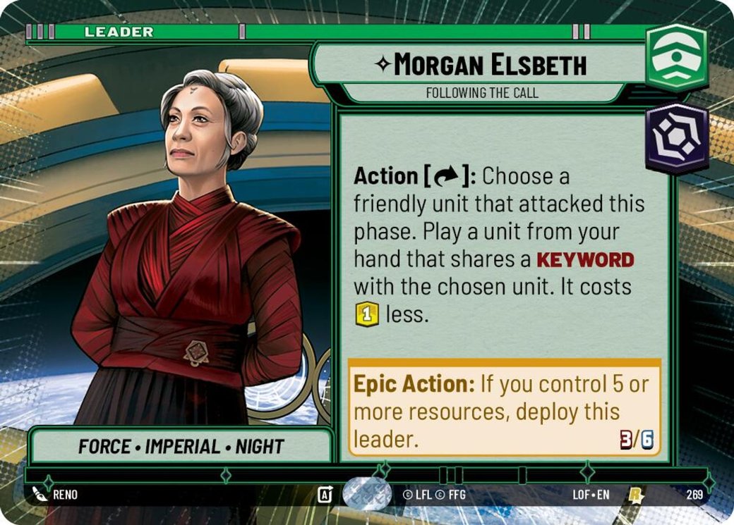 Morgan Elsbeth - Following the Call, Legends of the Force · 269