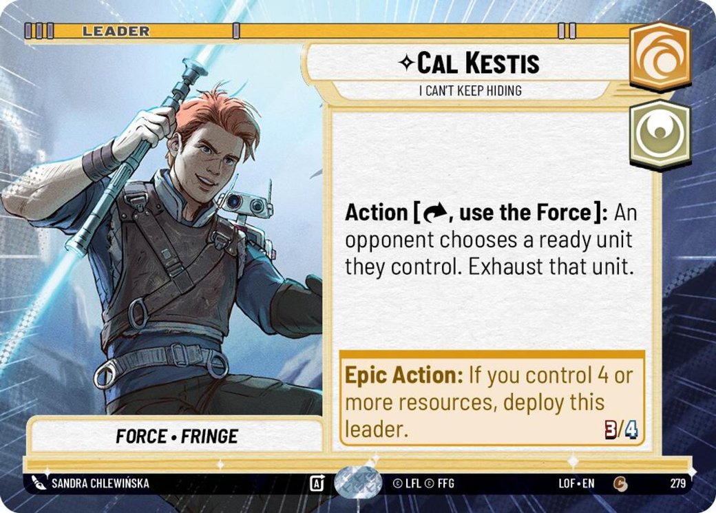 Cal Kestis - I Can't Keep Hiding, Legends of the Force · 279