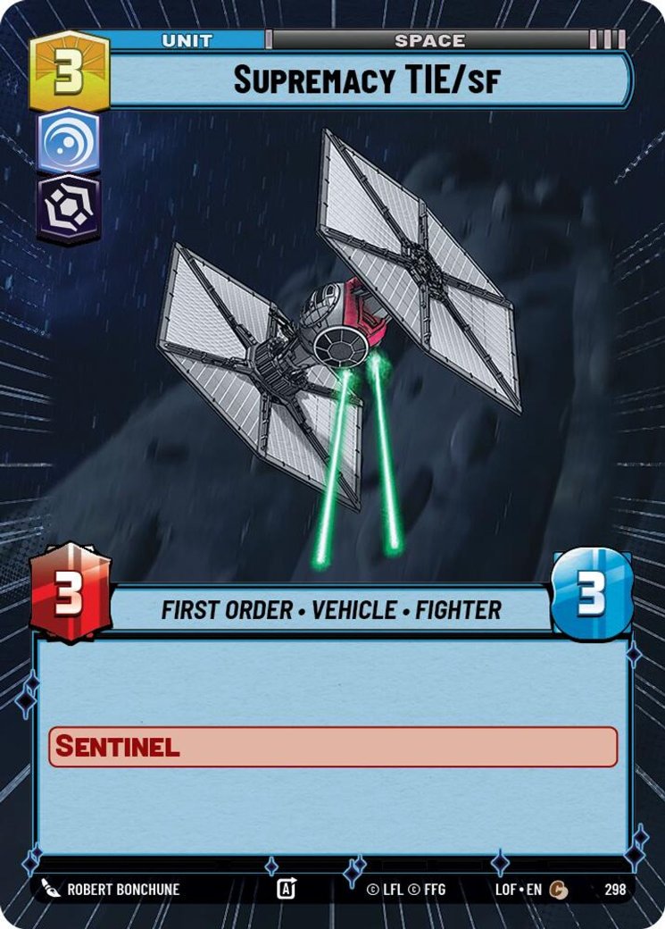 Supremacy TIE/sf, Legends of the Force · 298