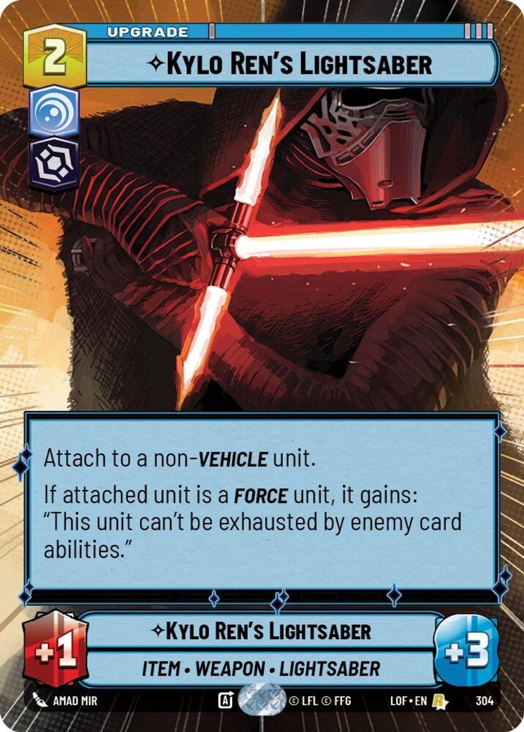 Kylo Ren's Lightsaber, Legends of the Force · 304