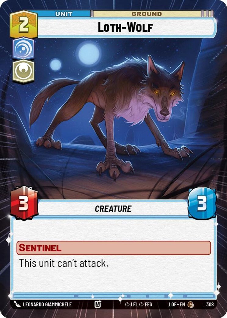 Loth-Wolf, Legends of the Force · 308
