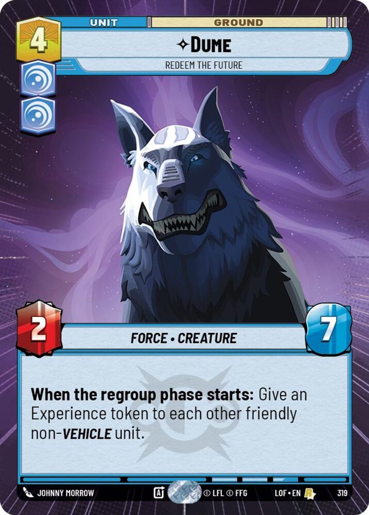 Dume - Redeem the Future, Legends of the Force · 319