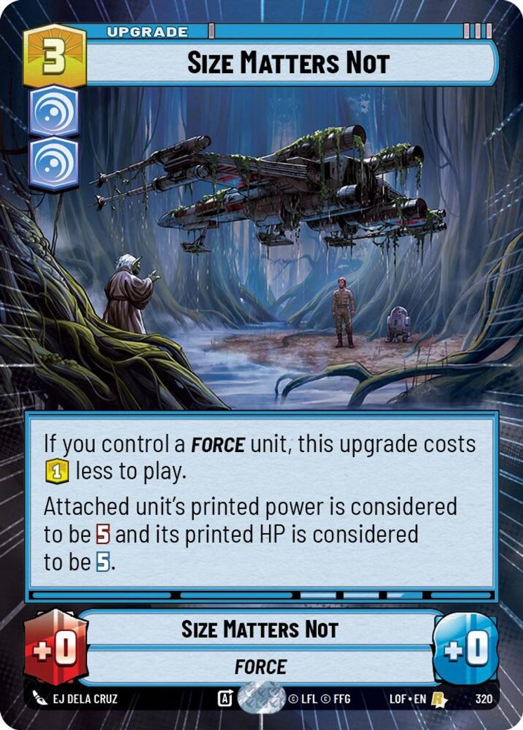 Size Matters Not, Legends of the Force · 320