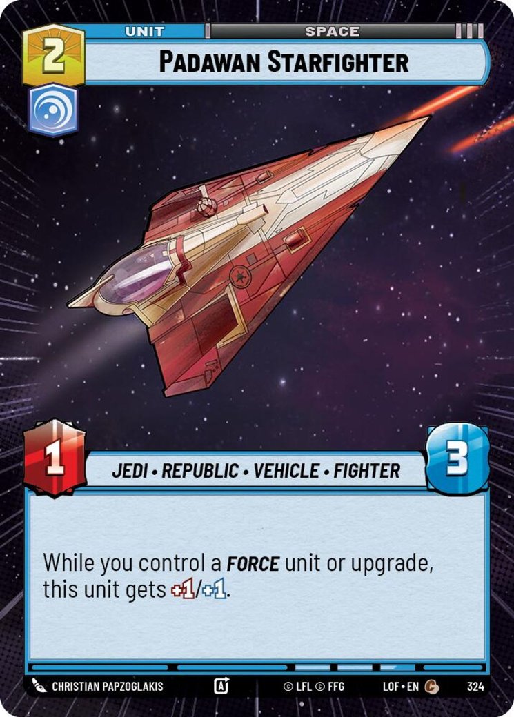 Padawan Starfighter, Legends of the Force · 324