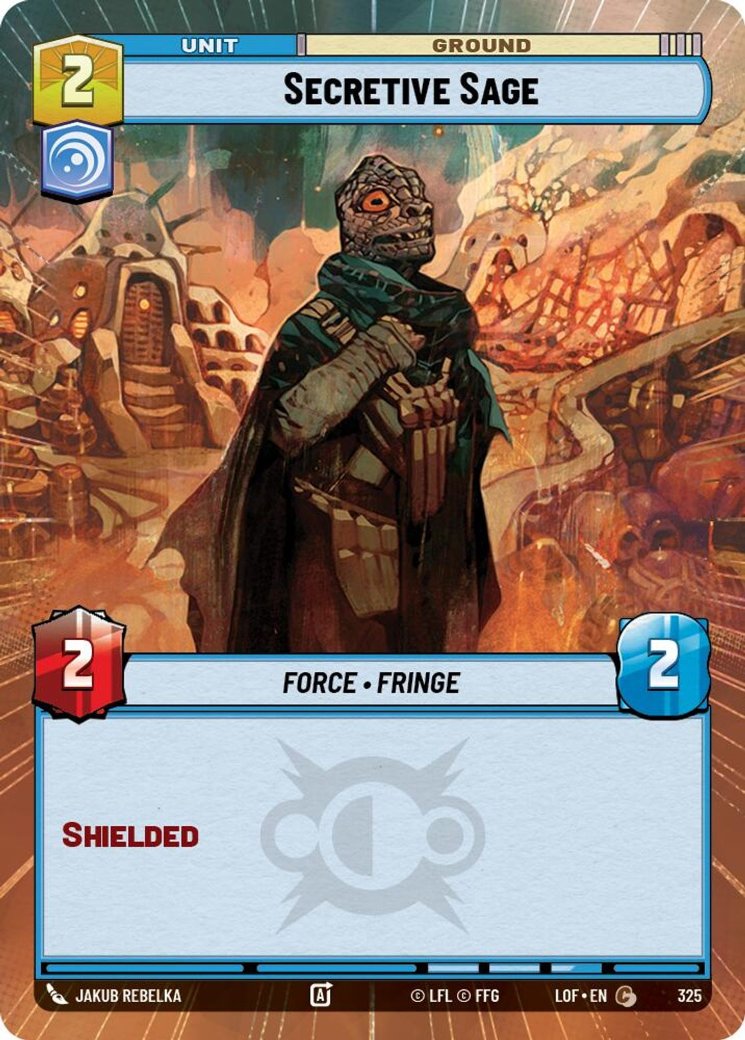 Secretive Sage, Legends of the Force · 325