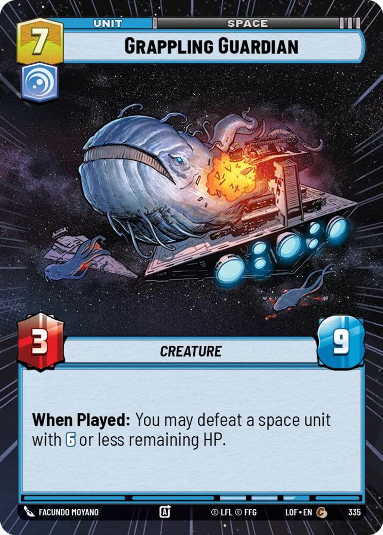 Grappling Guardian, Legends of the Force · 335