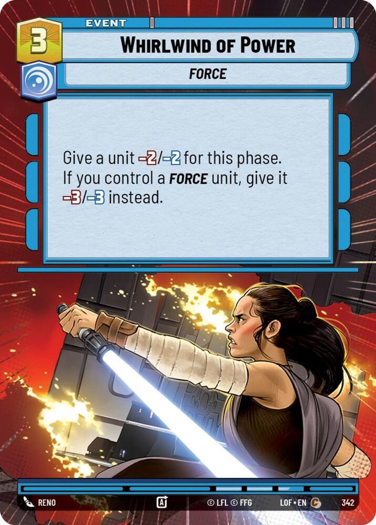 Whirlwind of Power, Legends of the Force · 342