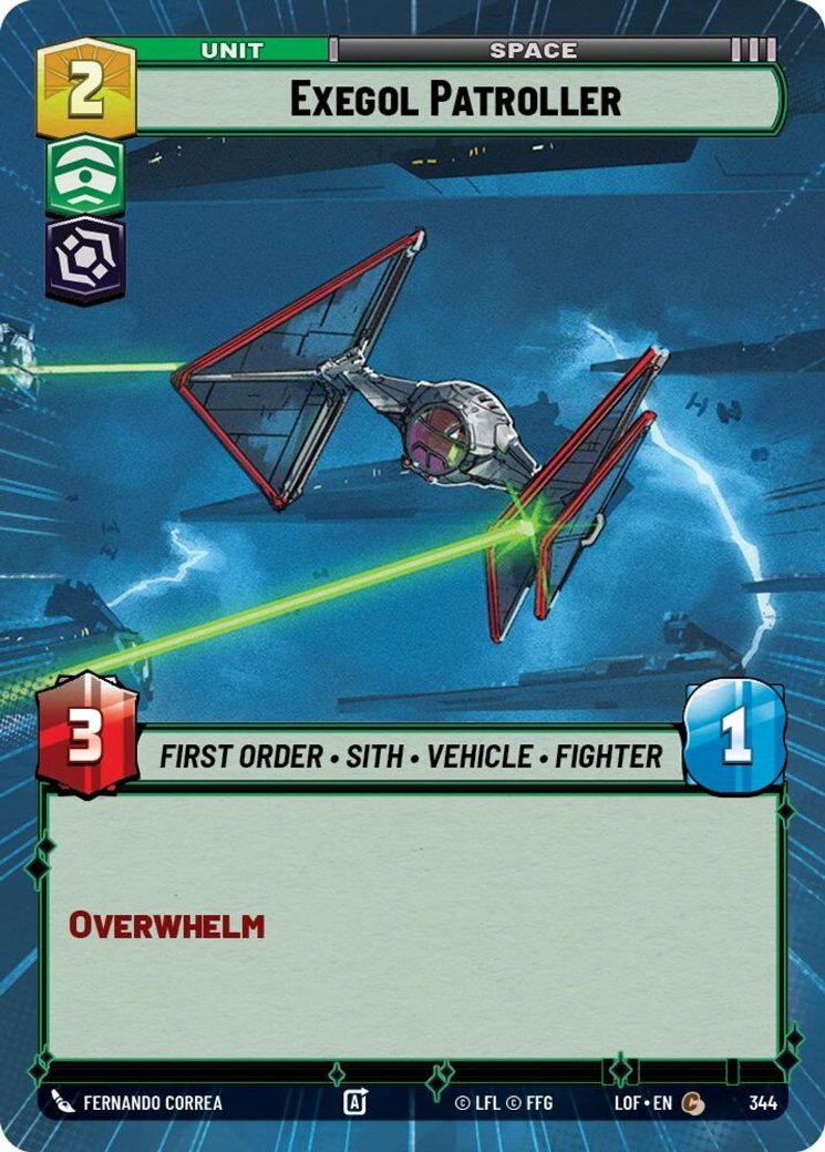 Exegol Patroller, Legends of the Force · 344