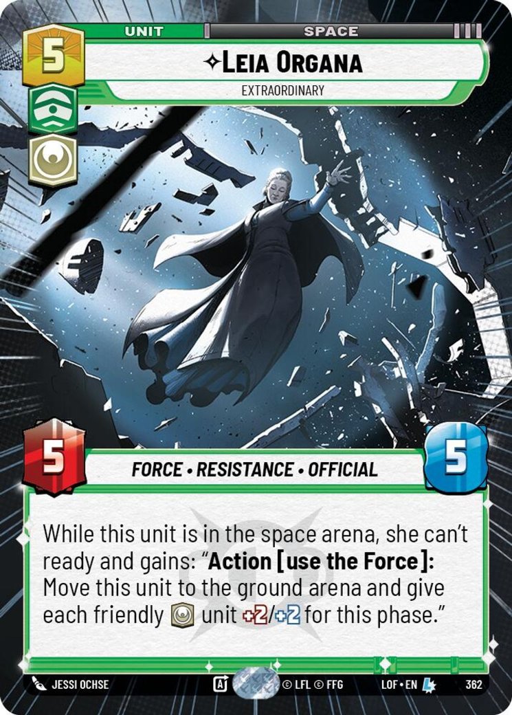 Leia Organa - Extraordinary, Legends of the Force · 362