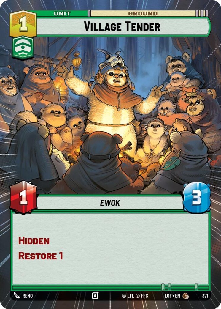 Village Tender, Legends of the Force · 371