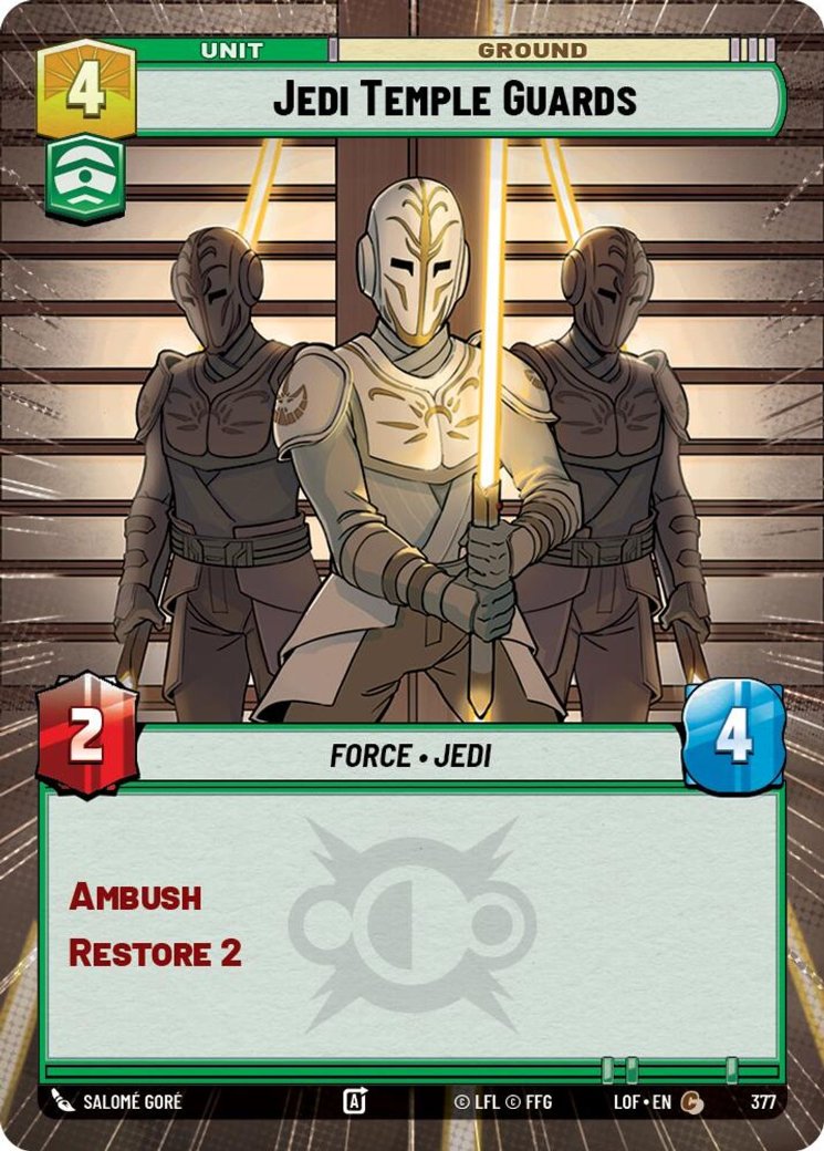 Jedi Temple Guards, Legends of the Force · 377