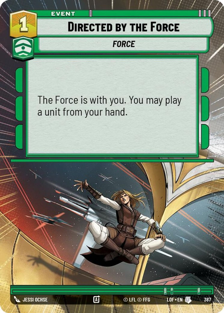 Directed by the Force, Legends of the Force · 387
