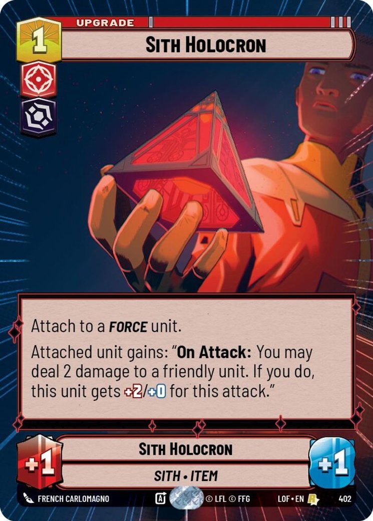 Sith Holocron, Legends of the Force · 402