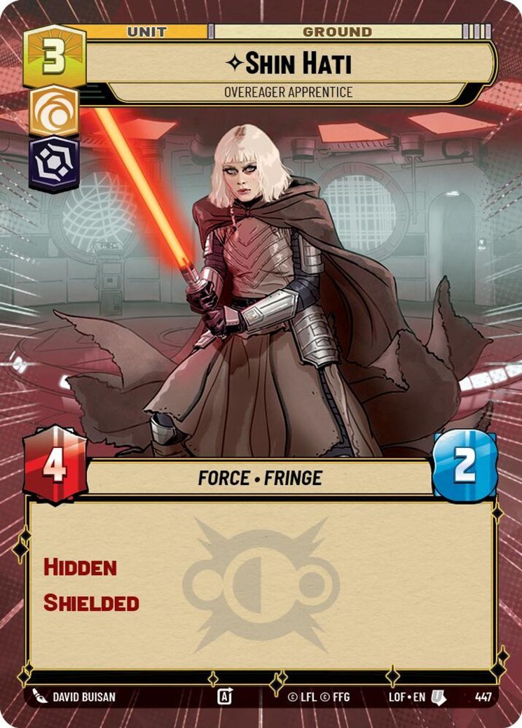 Shin Hati - Overeager Apprentice, Legends of the Force · 447