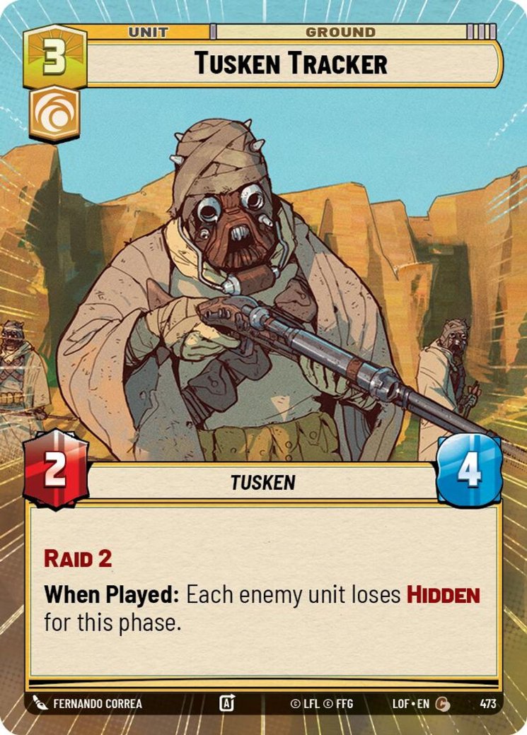 Tusken Tracker, Legends of the Force · 473