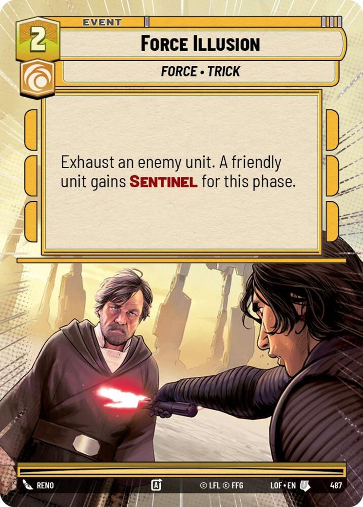 Force Illusion, Legends of the Force · 487