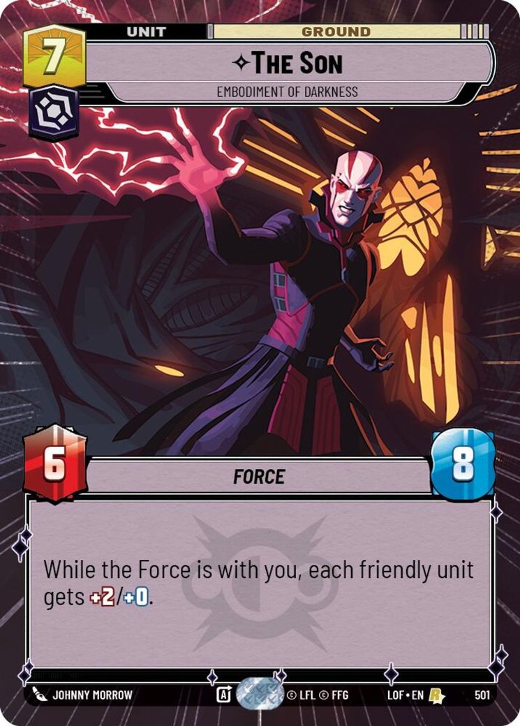 The Son - Embodiment of Darkness, Legends of the Force · 501