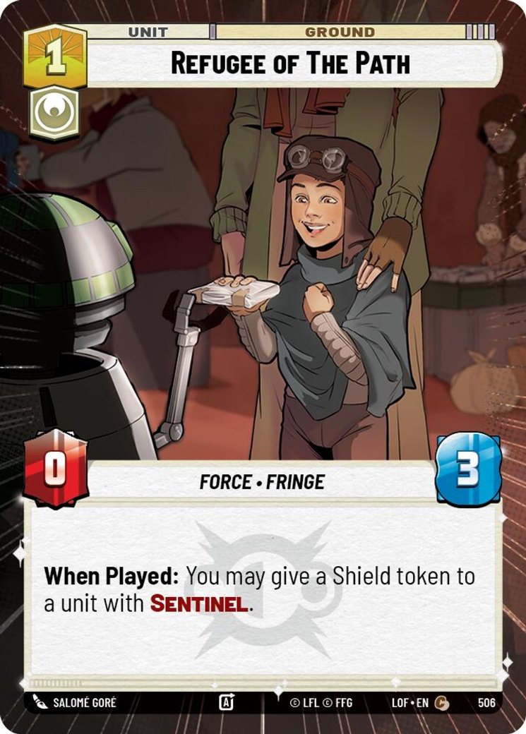 Refugee of The Path, Legends of the Force · 506
