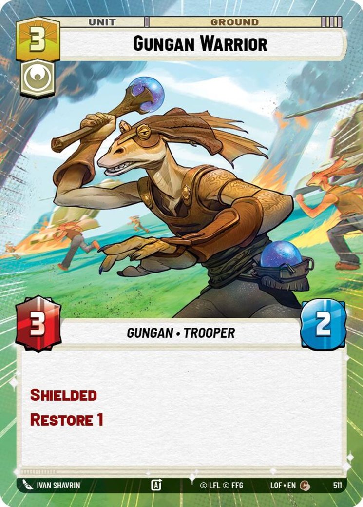 Gungan Warrior, Legends of the Force · 511