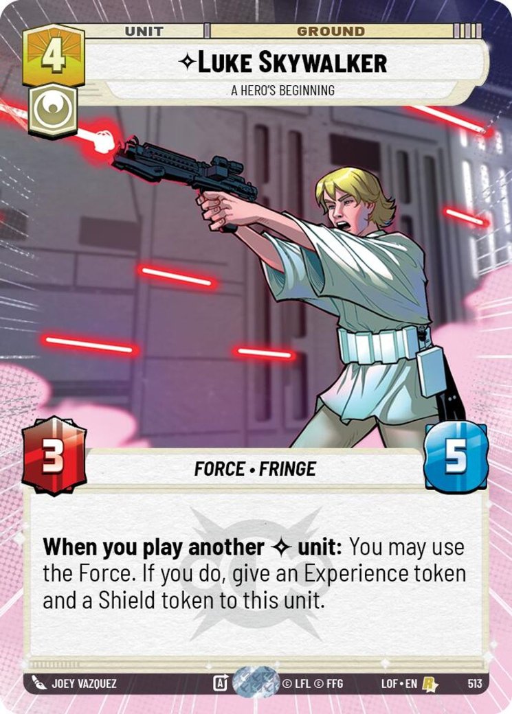 Luke Skywalker - A Hero's Beginning, Legends of the Force · 513