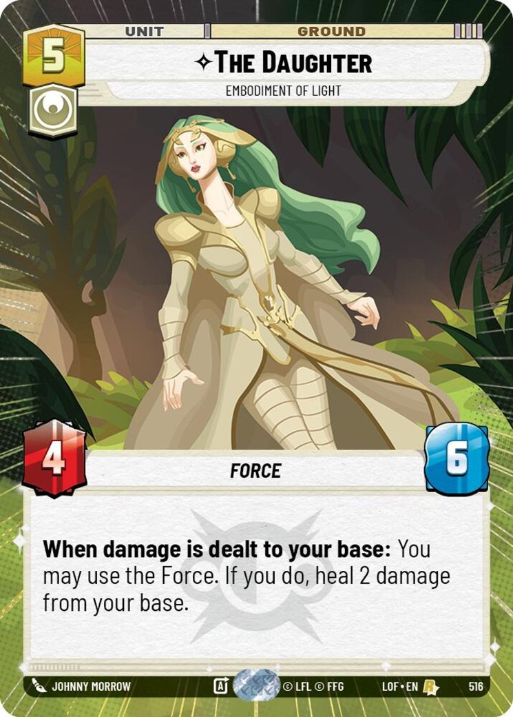 The Daughter - Embodiment of Light, Legends of the Force · 516